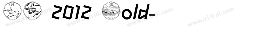 CN 2012 Bold字体转换